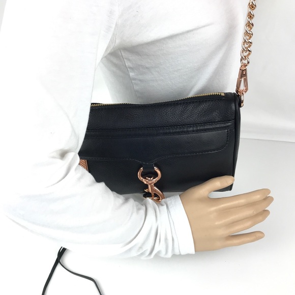 New Rebecca Minkoff Mini Mac Leather Crossbody - Picture 8 of 8